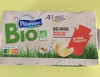 Mängden socker i Beurre doux bio