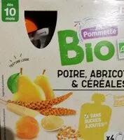 Mängden socker i Gourdes poire abricot cereales