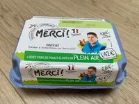 Mängden socker i Oeufs frais