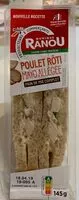 Mängden socker i Sandwich poulet rôti mayonnaise - pain complet