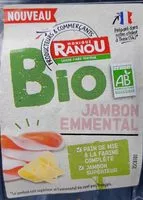 Mängden socker i Sandwiches Bio jambon emmental