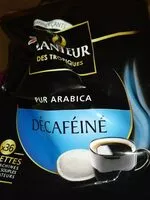 Mängden socker i Café décaféiné