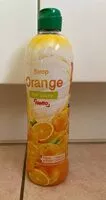 Mängden socker i Sirop orange
