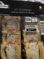 Mängden socker i Le surprenant pâte en croûte au saumon