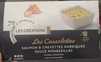 Mängden socker i Cassolettes saumon & crevettes nordiques sauce Monbazillac