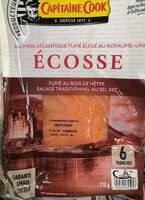 Mängden socker i Saumon Atlantique fumé élevé au Royaume-Uni écosse