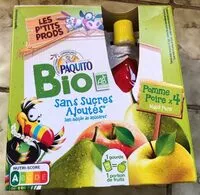 Mängden socker i Compote pomme poire