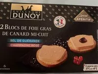 Mängden socker i Foie gras de canard mi-cuit