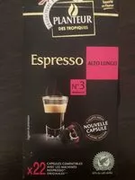 Mängden socker i Expresso alto lungo n°3