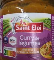 Mängden socker i Curry de légumes, coco et graines de moutarde