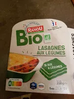 Mängden socker i LASAGNES AUX LEGUMES BIO