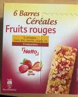 Mängden socker i Fruits rouges Netto