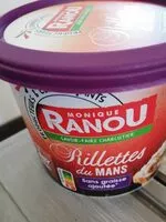 Mängden socker i Rillettes du mans