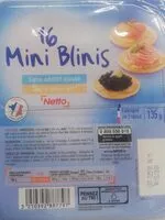 Mängden socker i Mini Blinis
