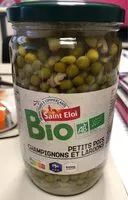 Mängden socker i Pois champignons lardons BIO