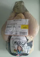 Mängden socker i Poulet fermier jaune