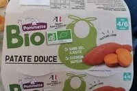 Mängden socker i Patate douce