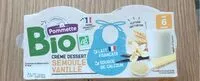 Mängden socker i Crème dessert semoule vanille