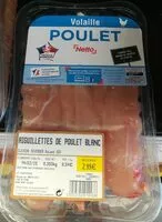 Mängden socker i Aiguillettes de poulet blanc