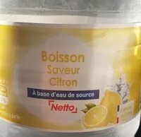Mängden socker i Boisson saveur citron