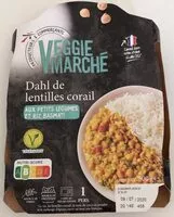 Mängden socker i Dahl de lentilles de corail et riz basmati
