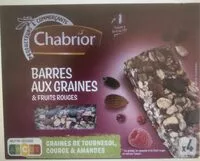 Mängden socker i Barres aux graines & fruits rouges