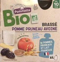 Mängden socker i Brassé pomme pruneau avoine