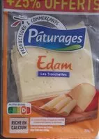 Mängden socker i Edam les tranchettes
