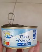 Mängden socker i Thon albacore au naturel