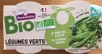 Mängden socker i Légumes verts - Aliment pour bébé