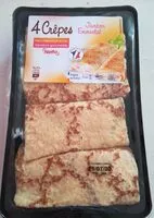 Mängden socker i Crêpes Jambon Emmental