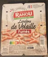 Mängden socker i Lardons de volaille Fumés