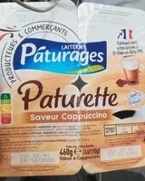 Mängden socker i Pâturette capuccino