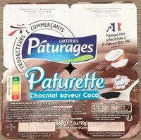 Mängden socker i Paturette choco saveur coco