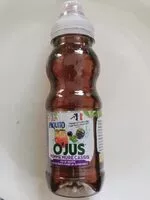 Mängden socker i O'jus pomme cassis mûre