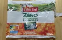 Mängden socker i Courge butternut en cubes