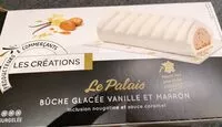 Mängden socker i Bûche glacée vanille et marrons