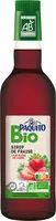 Mängden socker i Sirop de fraise bio