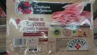Mängden socker i Jambon de Bayonne