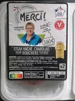 Mängden socker i Steaks hachés Charolais