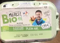 Mängden socker i Oeufs bio