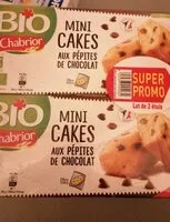 Mängden socker i Mini cakes aux pépites de chocolat