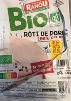 Mängden socker i Roti de porc bio