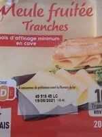 Mängden socker i Meule fruité tranche