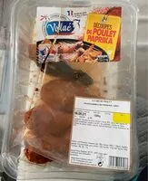 Mängden socker i Poulet paprika