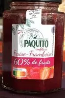 Mängden socker i Confiture fraise-framboise