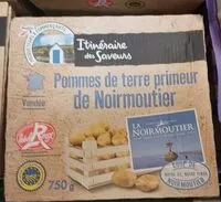 Mängden socker i Pommes de terre primeur de Noirmoutier