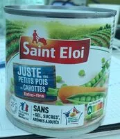 Mängden socker i Juste des petits pois et carottes