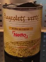 Mängden socker i Flageolets verts