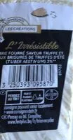 Mängden socker i L’irresistible brie fourre